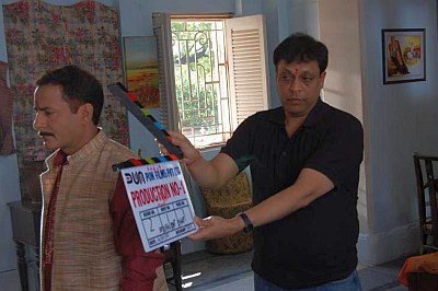 Muhurt of 1st Bhojpuri Film by Pun Films